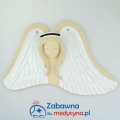 Ceramiczna duża pielęgniarka na skrzydłach (do zawieszenia)