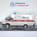 Rosyjska karetka, kolekcjonerski model karetki, samochodzik karetka - karetka, karetki, model karetek, ratownik, ratownictwo, RM, PRM, prezent dla ratownika,  Krajowa Rada Resuscytacji, Boże Narodzenie Ratownik