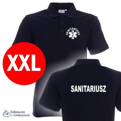 Polo męskie SANITARIUSZ eskulap