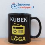 Kubek RADIOloga czarny