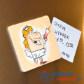 Magnes Pielęgniarki Zabiegowej, Magnesik #pielegniarski, podziękowanie dla pielęgniarki, upominek dla pielęgniarki, gadżety pielęgniarskie, gadżety medyczne, gadżety do gabinetu medycznego. #strzykawkamedyczna