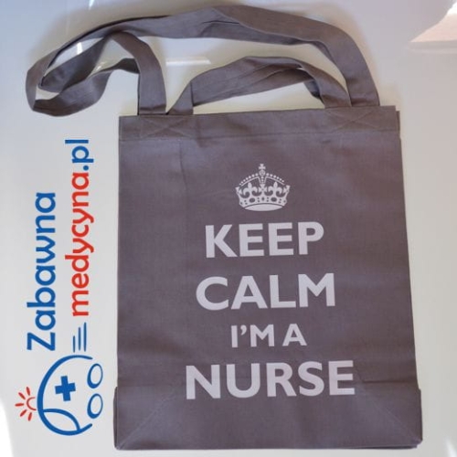 Torba KEEP CALM I'M... PIELĘGNIARKA