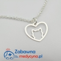 Naszyjnik KOTEK srebro 925