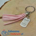 Brelok do kluczy dla pielęgniarki z chwostem