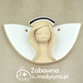 Mała ceramiczna pielęgniarka ze skrzydełkami