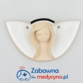 Mała ceramiczna pielęgniarka ze skrzydełkami