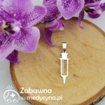 Zawieszka duża STRZYKAWKA (srebro 925)