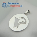 Zawieszka duży Symbol Weterynarii (srebro 925)