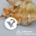 Zawieszka duży Symbol Weterynarii (srebro 925)