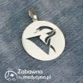 Zawieszka duży Symbol Weterynarii (srebro 925)