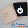 Zawieszka duży Symbol Weterynarii (srebro 925)