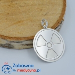 Duża zawieszka RADIOLOGIA (srebro 925)