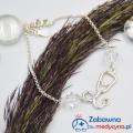 Bransoletka stetoskop 3D i SWAROVSKI crystal srebro 925-prezent lekarka-prezent Weterynarz-prezent ratowniczka-stetoskop-stetoskopem-stetoskop3d-stetoskop ze srebra próby 925-fajny stetoskop-stetoskop 2022