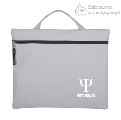 psychologia, znak psychologii, psychologiczny, gabinet psychologiczny, torba na dokumenty