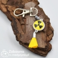 radiolog, radiologiczny, promieniowanie, brelok dla radiologów,  upominek dla Mamy radiolog, Matka radiolog,  dla radiologa, radiologia, promieniowanie, breloczek radiologiczny, znak radiologiczny, promieniować, brelok promieniowanie hit