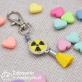 radiolog, radiologiczny, promieniowanie, brelok dla radiologów,  upominek dla Mamy radiolog, Matka radiolog,  dla radiologa, radiologia, promieniowanie, breloczek radiologiczny, znak radiologiczny, promieniować, brelok promieniowanie hit