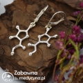 witamina C kolczyki molekularne hit super prezent dla medyka biżuteria medyczna kolczyki witamina C  kolczyki dla pielęgniarki pielęgniarka witaminy psychiatryk  zestaw witamin biżuteria molekularna farmaceutka studentka farmacji farmacja sesja