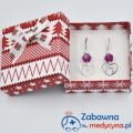 Kolczyki KOTEK Swarovski różowy srebro 925 kot kotek kolczyki kotek kocie kolczyki prezent dla studentki weterynarii biżuteria z kotem kocie kolczyki z kotem kolczyki kotek serce kotek kolczyki swarovski różowy ciemnoróżowy biżuteria kociary 2022