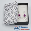 Kolczyki KOTEK Swarovski różowy srebro 925 kot kotek kolczyki kotek kocie kolczyki prezent dla studentki weterynarii biżuteria z kotem kocie kolczyki z kotem kolczyki kotek serce kotek kolczyki swarovski różowy ciemnoróżowy biżuteria kociary 2022