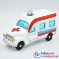 Bombka ratownika KARETKA, bombka, medyczna bombka, medyk bombka, bombki medyczne, bombka doktor, bombka lekarz, Boże Narodzenie, prezent dla lekarza, prezent dla ratownika, bombka ambulans, bombka karetka, choinka ratownik, choinka lekarz