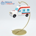 Bombka ratownika KARETKA, bombka, medyczna bombka, medyk bombka, bombki medyczne, bombka doktor, bombka lekarz, Boże Narodzenie, prezent dla lekarza, prezent dla ratownika, bombka ambulans, bombka karetka, choinka ratownik, choinka lekarz