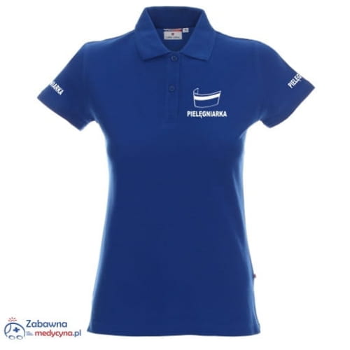 BAZAREK - Polo damskie PIELĘGNIARKA czepek