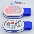 Latarka LED z magnesem ZABAWNA MEDYCYNKA