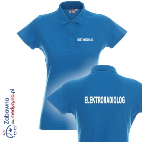 BAZAREK - Polo damskie ELEKTRORADIOLOG standard