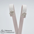 Kolczyki sztyfty ŁAPKA z kryształkami PRECIOSA dla weterynarza srebro 925 kolczyki weterynaryjne dla Pani Weterynarz dla kobiety kochającej zwierzęta idealne na prezent urodzinowy lub na Boże Narodzenie prezent Mama WET Dzień MATKI