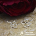 Kolczyki molekularne na sztyfcie z wzorem serotoniny hit  Kolczyki molekularne na sztyfcie z wzorem serotoniny studentka medycyny studentka pielęgniarstwa studentka fizjoterapii fizjo pielęgniarka kolczyk sztyft  kolczyki sztyft kolczyki dla medyka