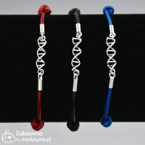 DNA bransoletka DNA biżuteria z DNA srebro 925 DNA autorskie DNA 925 genetyka kod życia kod genetyczny choroby genetyczne 2022 zebra EDS marfan prezent dla genetyka biżuteria zabawna medycyna-studia medyczne