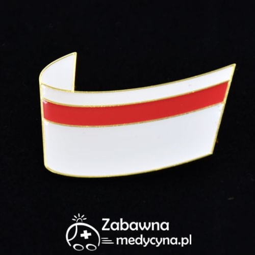 przypinki czepka położniczego czepek dla położnej znaczek czepek przypinka położniczy czepki z czerwonym paskiem przypinki dla położnych znaczek broszka dla położnej broszka położniczy gadżet dla położnych prezent dla położnej dzień położnej