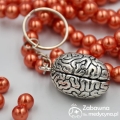 Brelok ludzki mózg brelok mózg prezent brylok mozg hit mózg-brelok anatomia mózgu brelok dla studenta medycyny brelok metalowy brelok do kluczy zestaw brelok medycznych brelok neuron gadżet medyczny 2022 fizjoterapeuta hit analityk