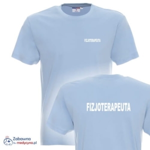 BAZAREK - FIZJOTERAPEUTA koszulka męska napis