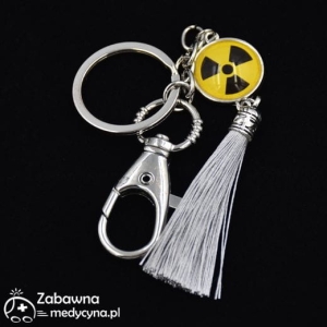 Brelok radiologiczny z chwostem RADIOLOGIA