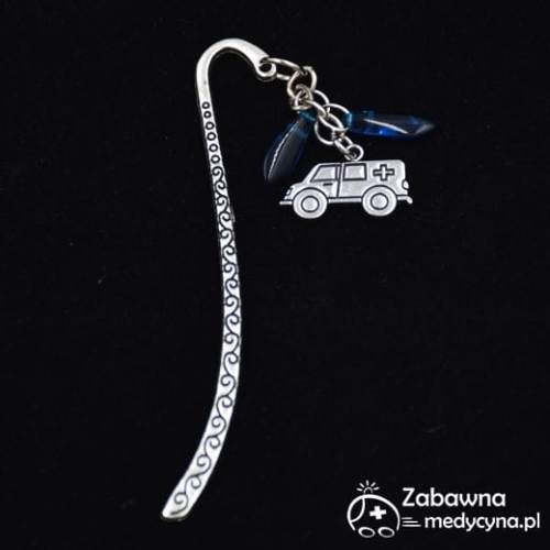 Zakładka do książki KARETKA, karetka, ambulans, ambulance, ratownictwo, ratownik