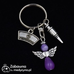 Brelok aniołek dyżuru pielęgniarskiego