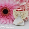Magnes medyczny - aniołek położna, aniołek dla położnej, magnes dla położnej, magnes medyczny, magnes dla medyka, upominek dla położnej, prezent dla położnej, prezent dla medyka