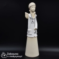 Duży Ceramiczny Anioł Lekarka