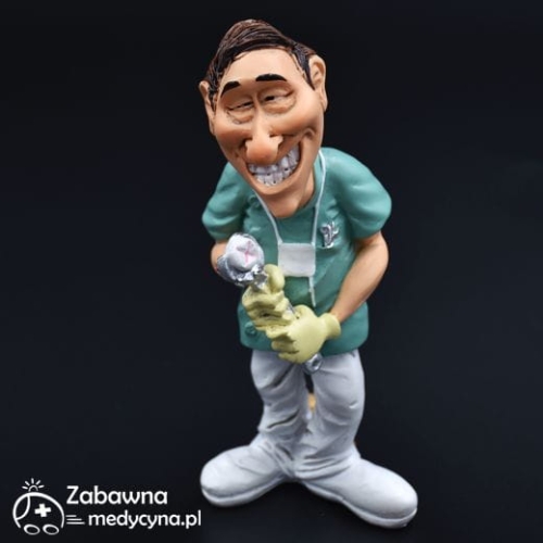 Figurka Stomatolog figurka dentysta podziękowanie dla stomatologa podziękowanie dla dentysty prezent dla stomatologa prezent dla dentysty figurka do gabinetu stomatologicznego wystrój gabinetu stomatologicznego gadżet