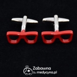 Spinki do mankietów mądry medyk