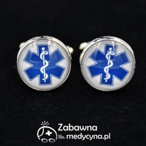 Spinki do mankietów ESKULAP