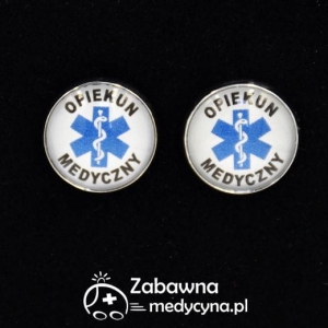 Spinki do mankietów OPIEKUN MEDYCZNY
