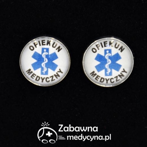Spinki do mankietów OPIEKUN MEDYCZNY