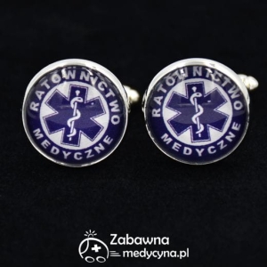 Spinki do mankietów RATOWNICTWO MEDYCZNE