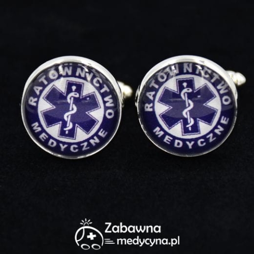 Spinki do mankietów RATOWNICTWO MEDYCZNE