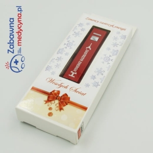 Świąteczny Powerbank - Zastrzyk Energii czerwony