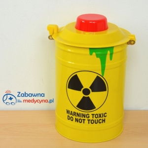 Toksyczny pojemnik na ciastka dla TECHNIKA RTG