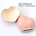 Ceramiczne serduszko z czepkiem pielęgniarskim, prezent dla pielęgniarki, gadżet dla pielęgniarki, upominek dla pielęgniarki, pudełeczko na skarby.