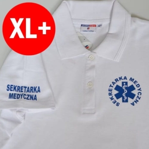 BAZAREK - Polo damskie SEKRETARKA MEDYCZNA eskulap